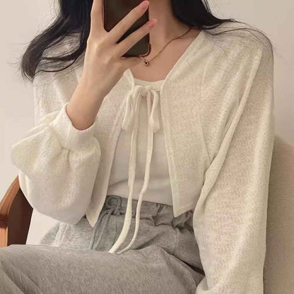 Sun Protection Cardigan Short Coat For Women - VEX CLUB HOUSE