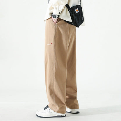 Men's Loose Cargo Pants Straight Casual Trousers - VEX CLUB HOUSE