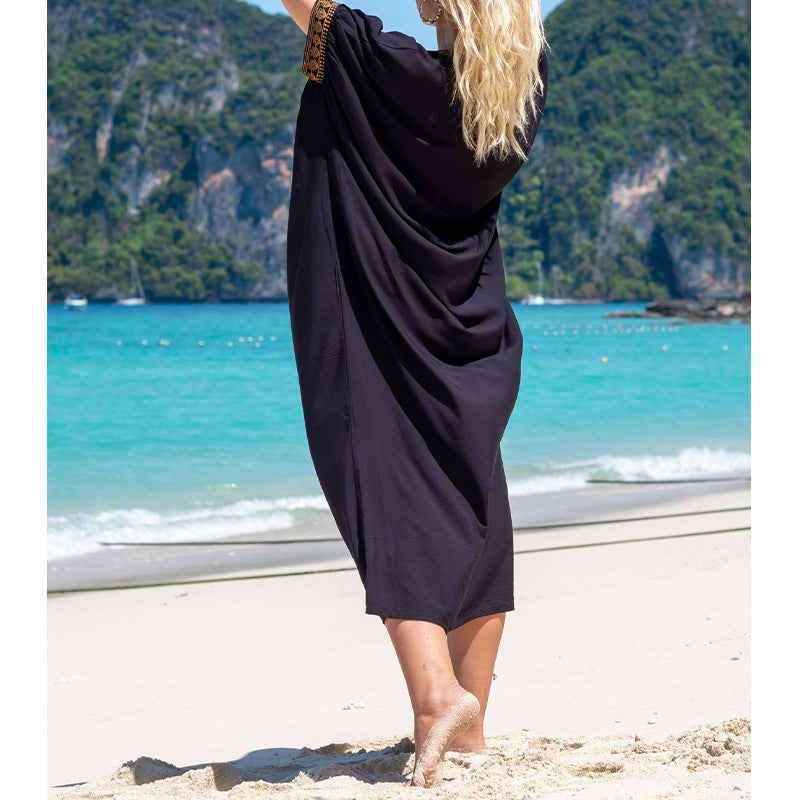 A Casual And Comfortable Beach Cover-up That Makes Your Vacation Relaxed And Enjoyable - VEX CLUB HOUSE