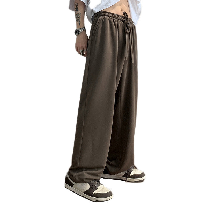 Men's Loose Straight Pants Fashion Label In Summer - VEX CLUB HOUSE