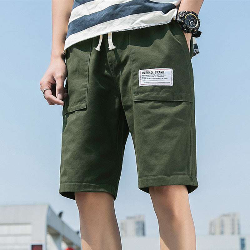 Washed Overalls Camouflage Shorts Men - VEX CLUB HOUSE