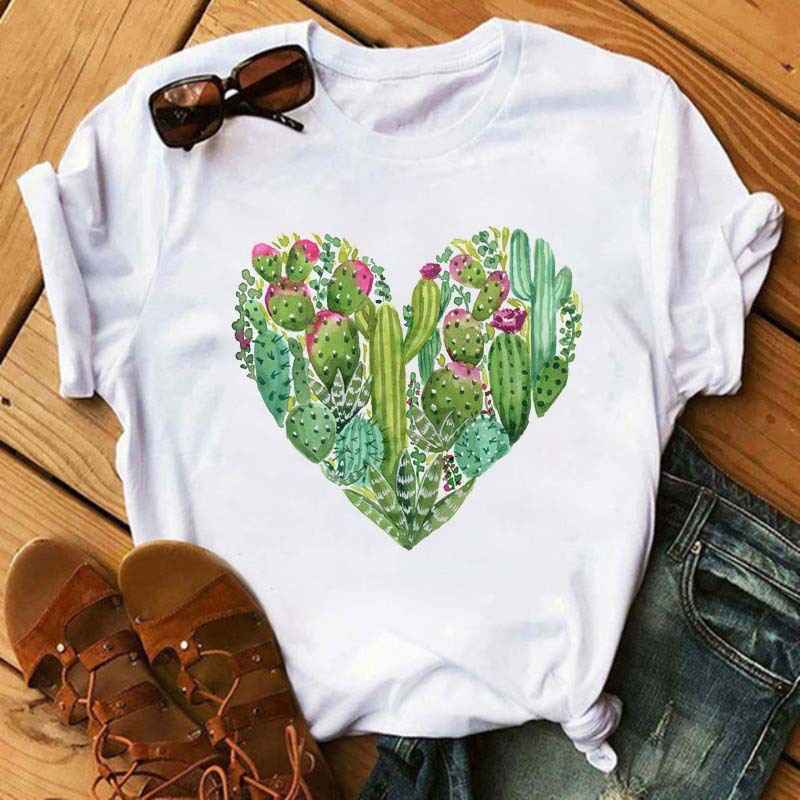 Ice Cream Flower Print Men And Women Couple Short Sleeve - VEX CLUB HOUSE