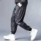 Summer Casual Men's Plus Size Sweatpants Youth Cropped Trousers - VEX CLUB HOUSE