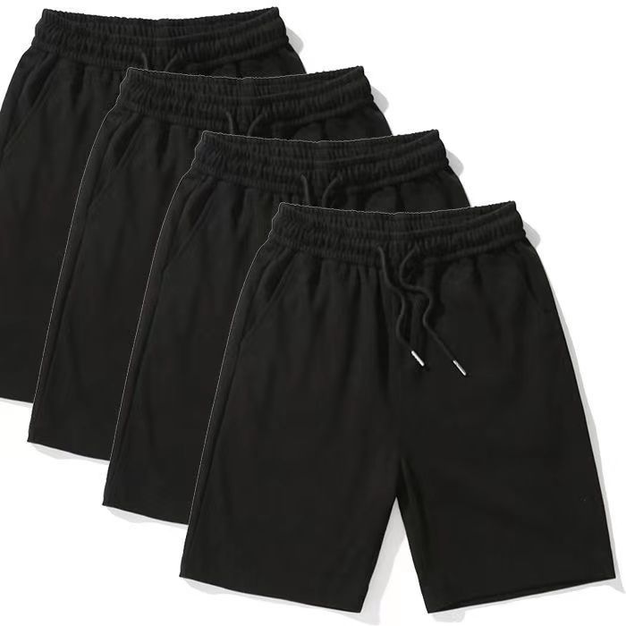 Fashion Casual Solid Color Straight Shorts For Men - VEX CLUB HOUSE