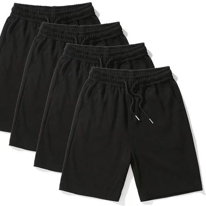 Fashion Casual Solid Color Straight Shorts For Men - VEX CLUB HOUSE