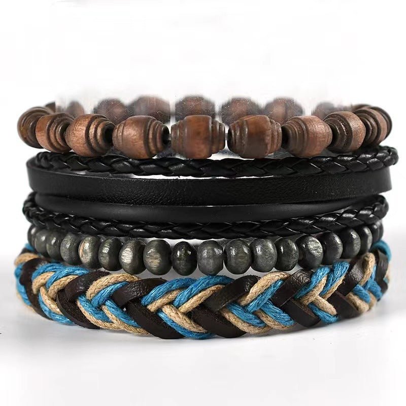 Multi-layer Bracelet Set Vintage-style Jewelry For Men - VEX CLUB HOUSE