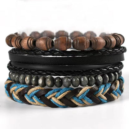 Multi-layer Bracelet Set Vintage-style Jewelry For Men - VEX CLUB HOUSE