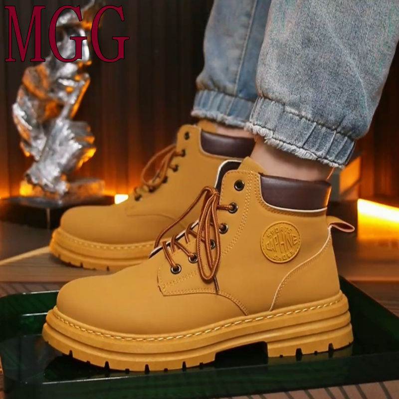 Outdoor Versatile Thick-soled High-top Martin Boots - VEX CLUB HOUSE