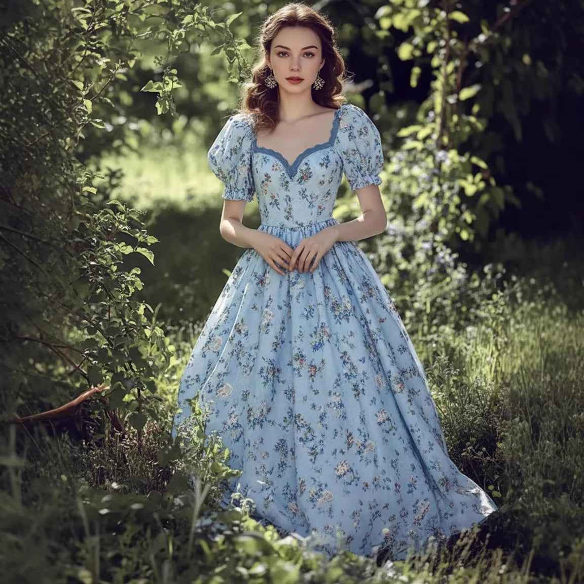 Womens Bohemian Casual V-Neck Short-Sleeve Dress - VEX CLUB HOUSE