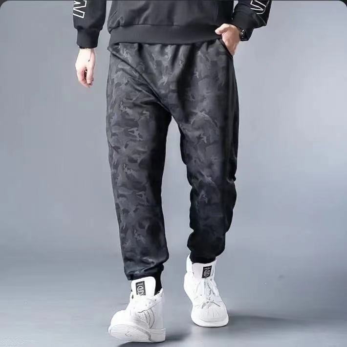 Summer Casual Men's Plus Size Sweatpants Youth Cropped Trousers - VEX CLUB HOUSE