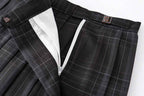 Women's High Waist Plaid Uniform Pleated Skirt - VEX CLUB HOUSE