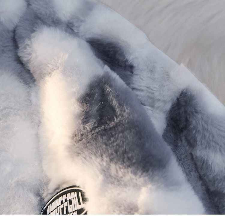 Tie-dyed Lamb Wool Coat High-quality Thick And Loose - VEX CLUB HOUSE