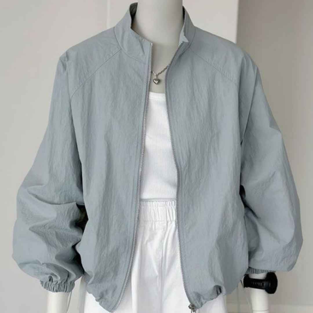 Basic Zippered Sun Protection Short Jacket Long - VEX CLUB HOUSE