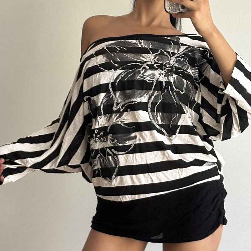 Stylish And Minimalist Long Sleeve Top For Women - VEX CLUB HOUSE