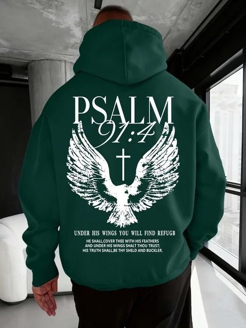 Casual Loose-fitting  Hooded Sweatshirt For Warmth - VEX CLUB HOUSE