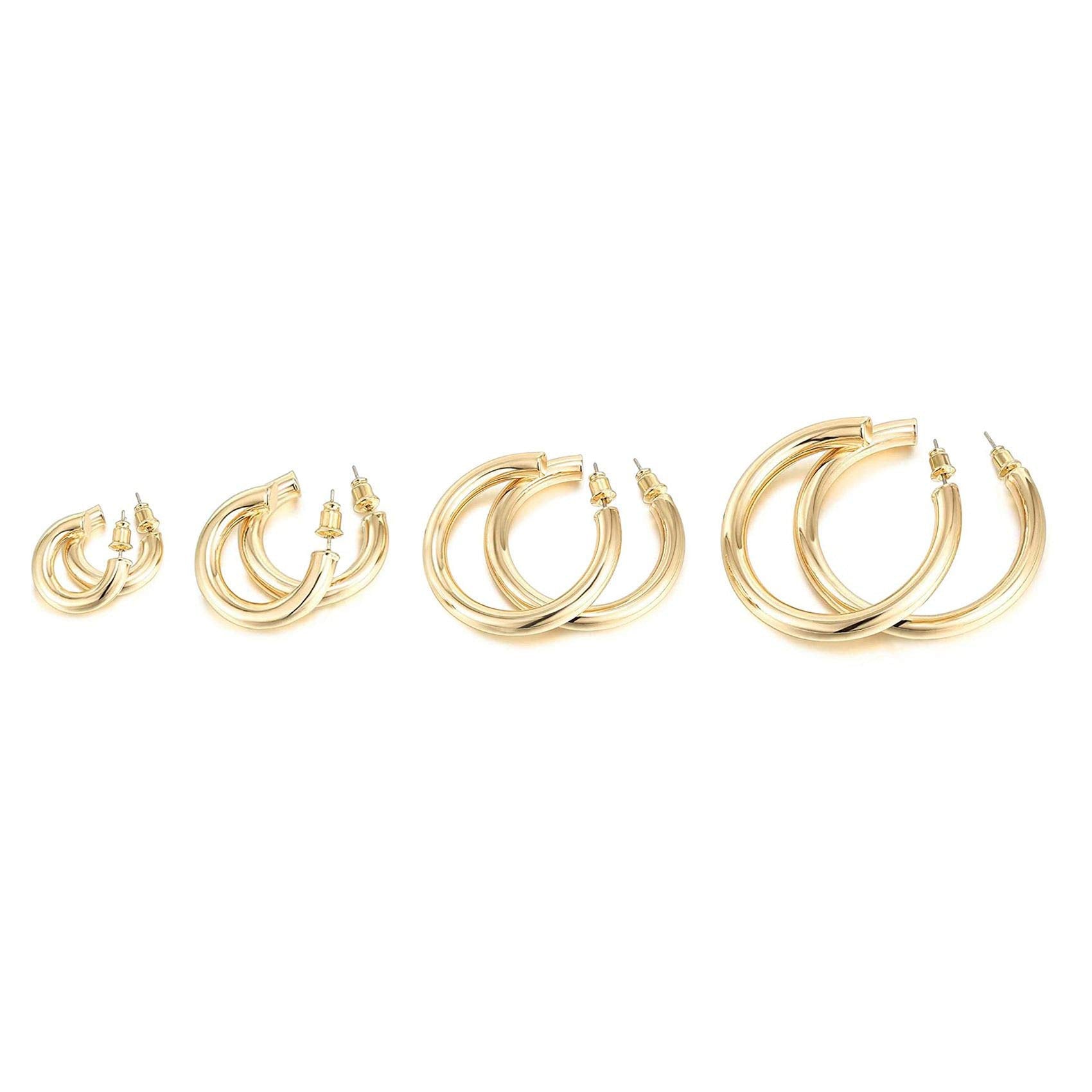 Glossy Round Earrings Jewelry Women - VEX CLUB HOUSE