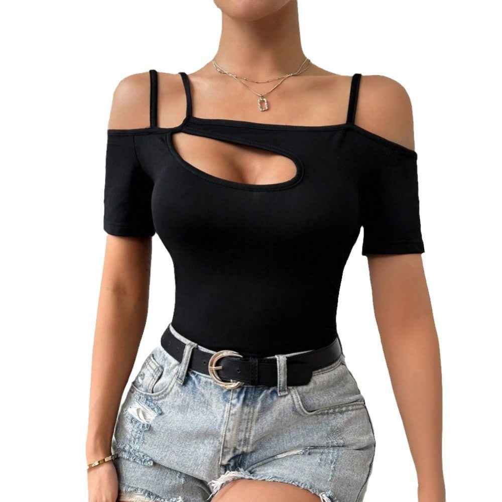 Womens Minimalist Sexy Off-shoulder Camisole Top - VEX CLUB HOUSE