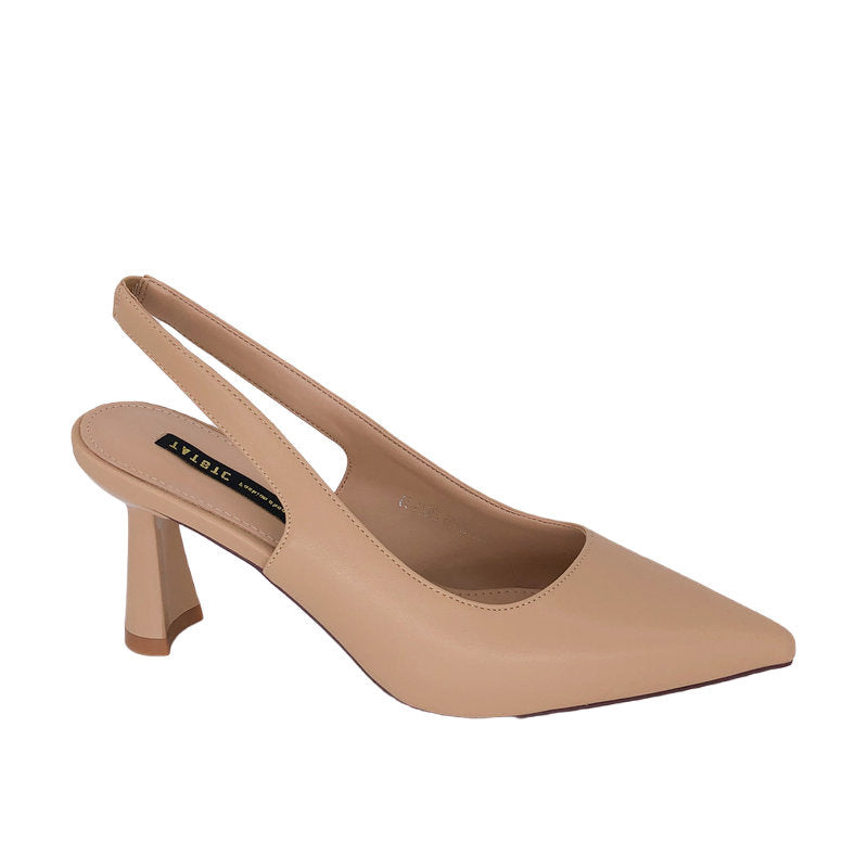Women's Retro Pointed Toe Chunky Heel High Heels - VEX CLUB HOUSE