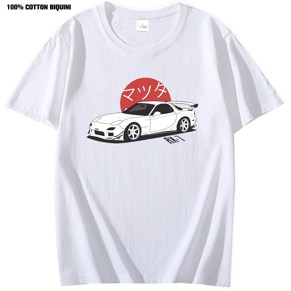 Initial D Large Men's T-shirt - VEX CLUB HOUSE