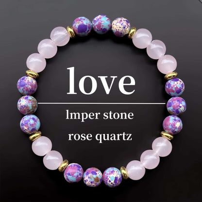 Crystal Bracelet Men Women Fashion Bracelet Natural Gemstone Bracelet - VEX CLUB HOUSE