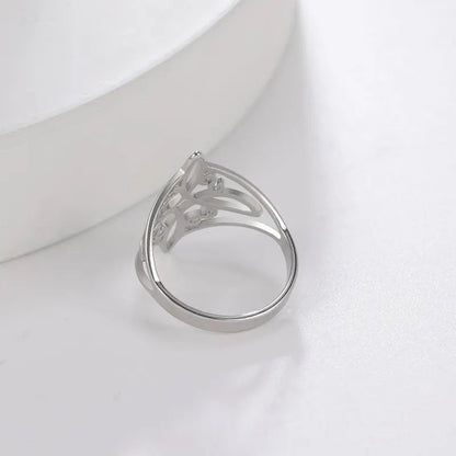 Twisted Infinity Celtic Knot Ring Irish Witch Knot Stainless Steel Rings For Women Men Witchcraft Jewelry - VEX CLUB HOUSE