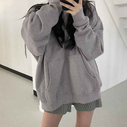 Tie-dyed Lamb Wool Coat High-quality Thick And Loose - VEX CLUB HOUSE