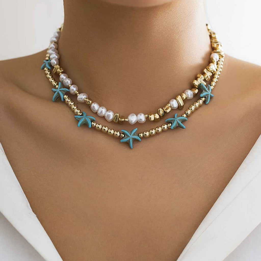 Starfish Shell Necklace For Women Necklace - VEX CLUB HOUSE