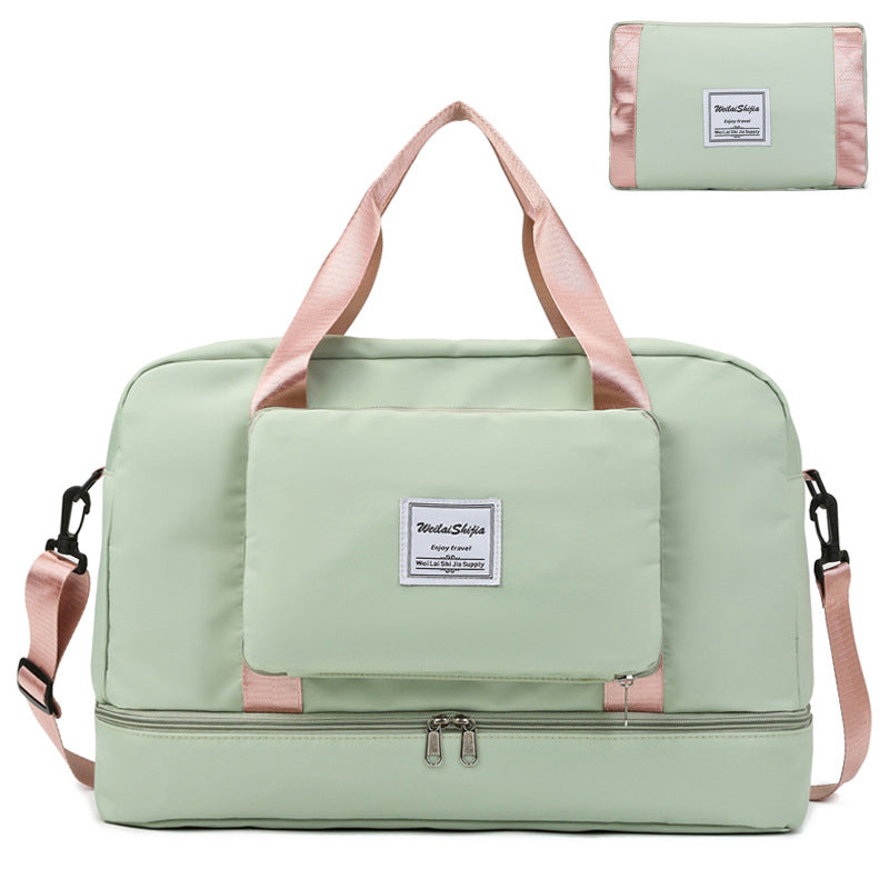 Foldable Travel Duffel Bags Sports Gym Tote Bag Women - VEX CLUB HOUSE