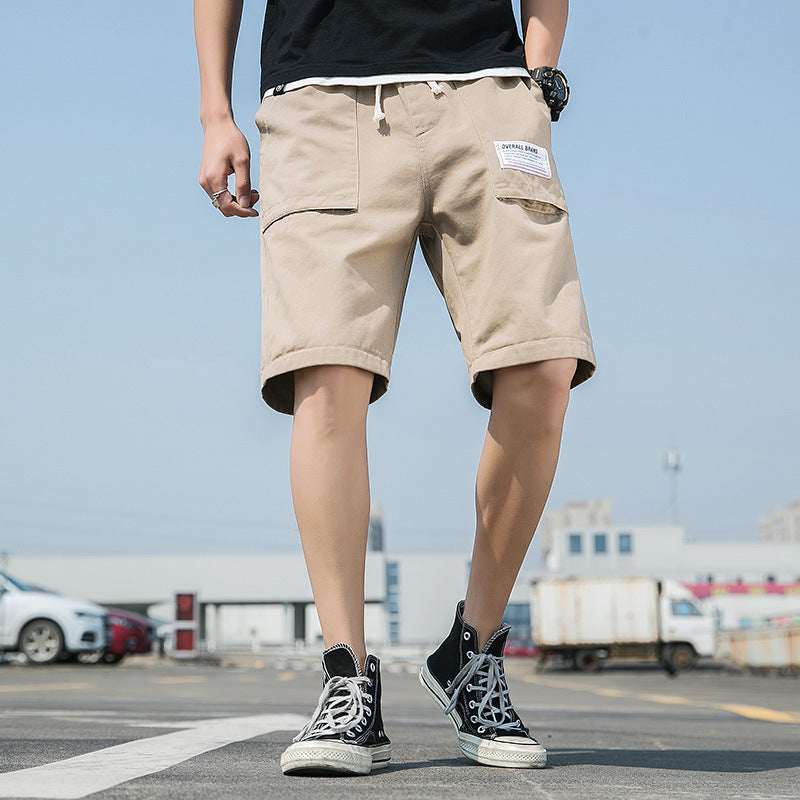 Washed Overalls Camouflage Shorts Men - VEX CLUB HOUSE