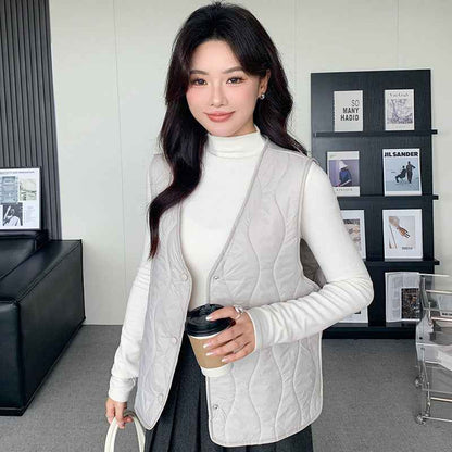 Loose Ultra-thin Women's Outer And Inner Wear Vest - VEX CLUB HOUSE