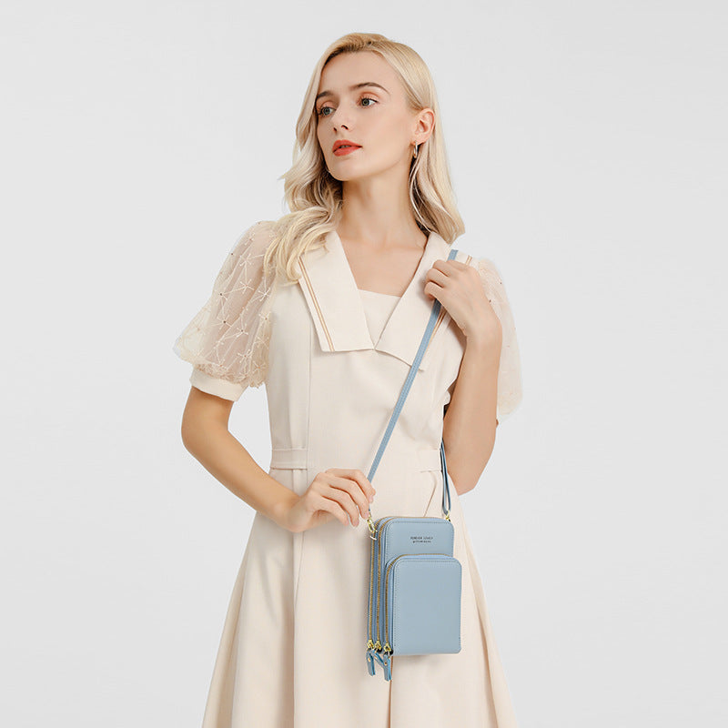 Crossbody Bag Women Tri-fold Pockets Phone Bags - VEX CLUB HOUSE