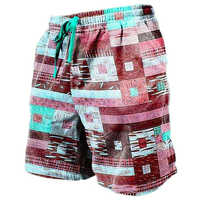 3D Printed Breathable Soft Casual Loose Shorts Men - VEX CLUB HOUSE