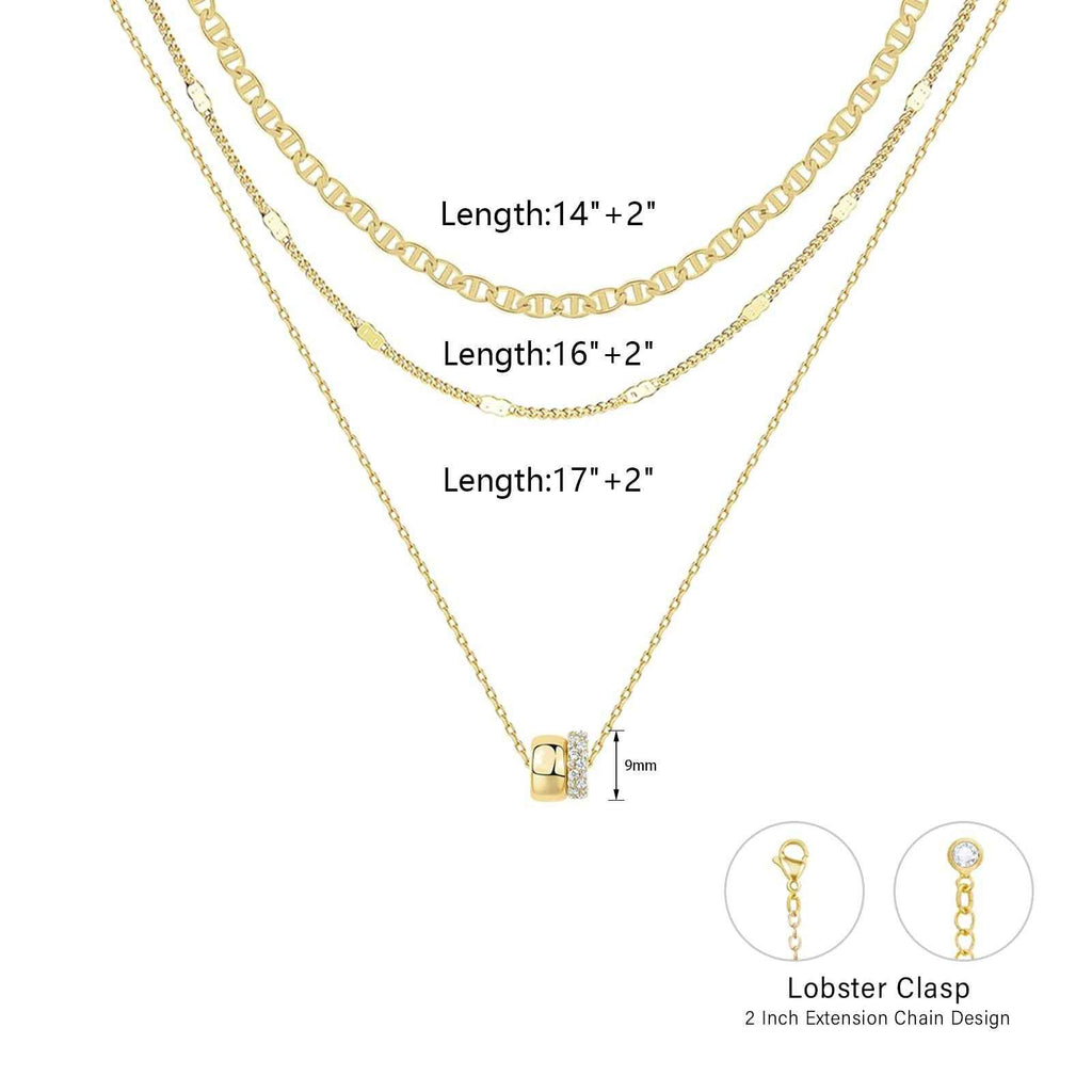 Necklace Zircon-laid Necklace Suit Women - VEX CLUB HOUSE
