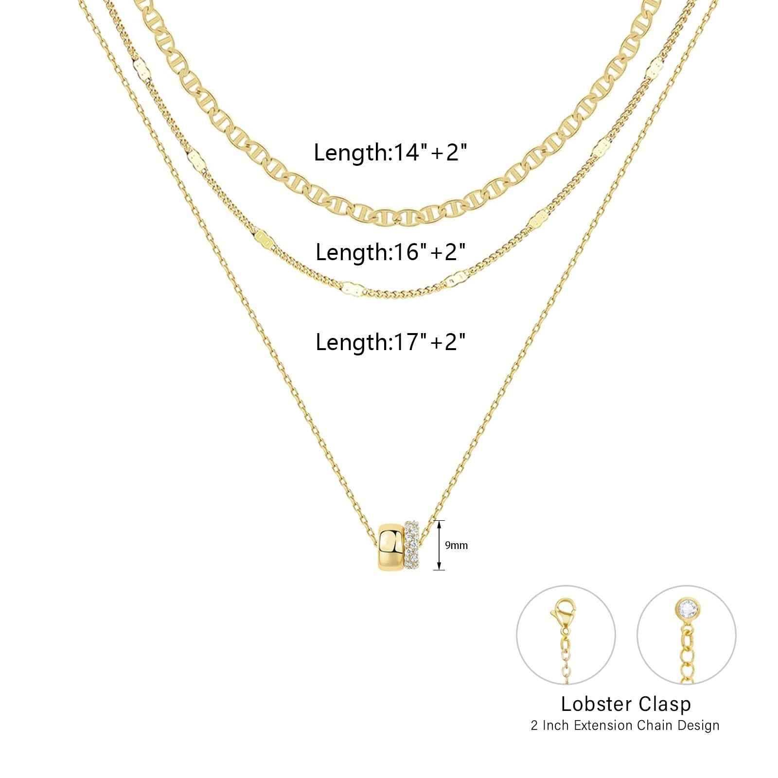 Necklace Zircon-laid Necklace Suit Women - VEX CLUB HOUSE
