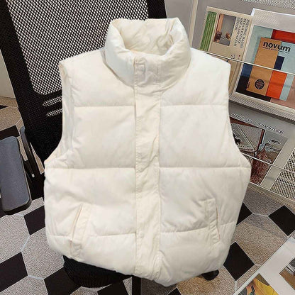 Women's Stand-Up Collar Thickened Waistcoat Warm Vest - VEX CLUB HOUSE