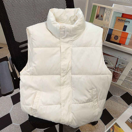 Women's Stand-Up Collar Thickened Waistcoat Warm Vest - VEX CLUB HOUSE