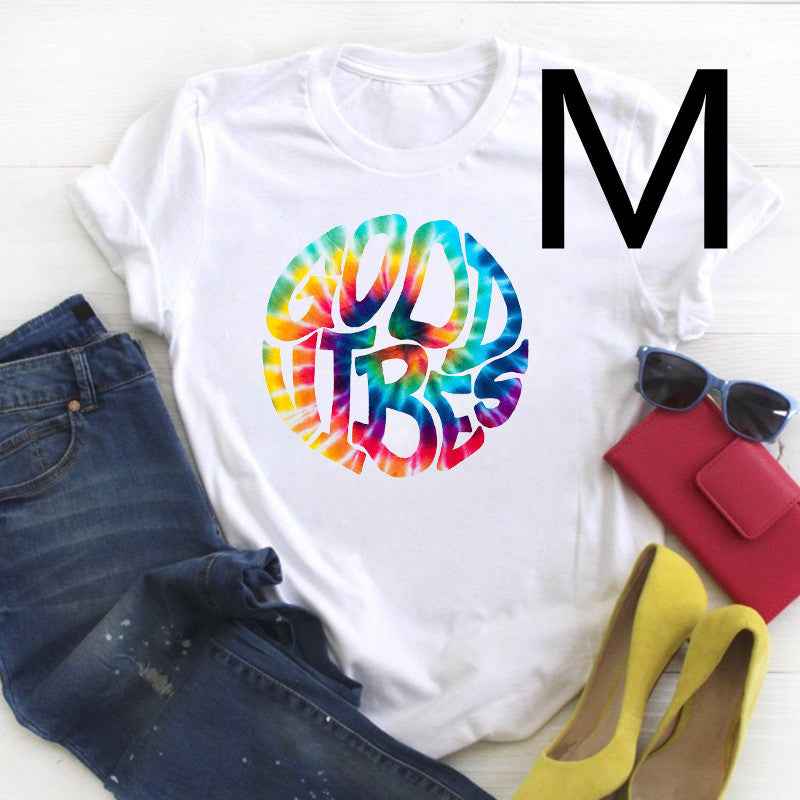 Literature And Art High Mountain Personality Printing Short-sleeved Men And Women - VEX CLUB HOUSE