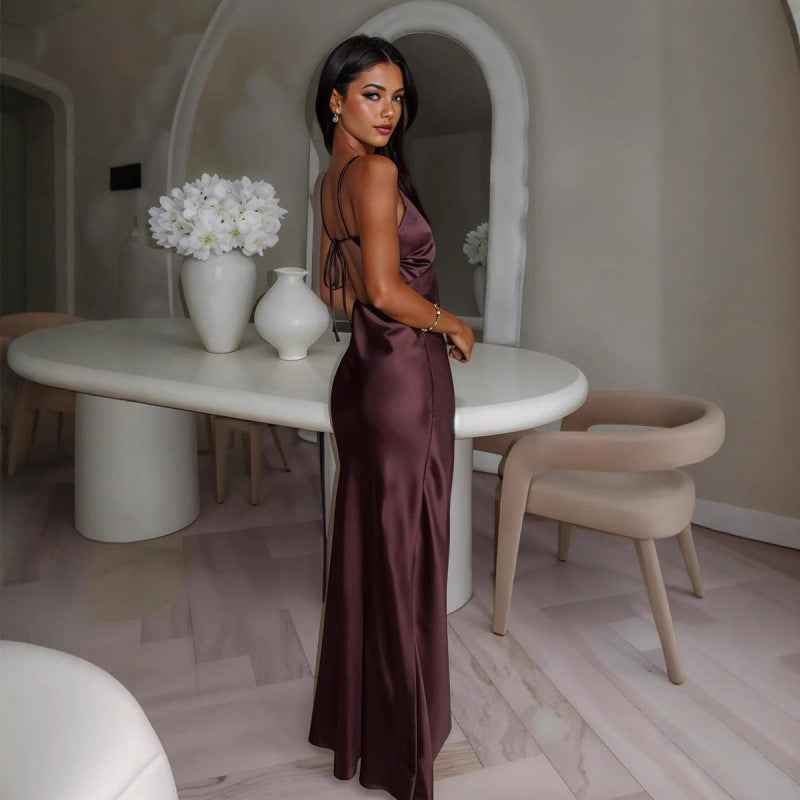 Elegant Waist-cinching Fashion Dress For Women - VEX CLUB HOUSE