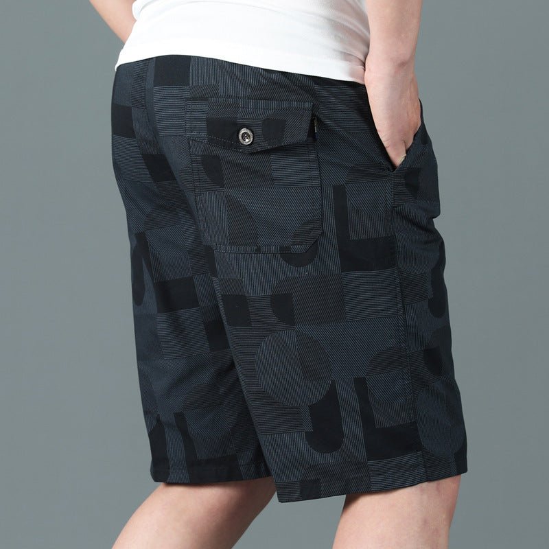 Thin Printed Shorts Fashion Outerwear Casual Pants - VEX CLUB HOUSE