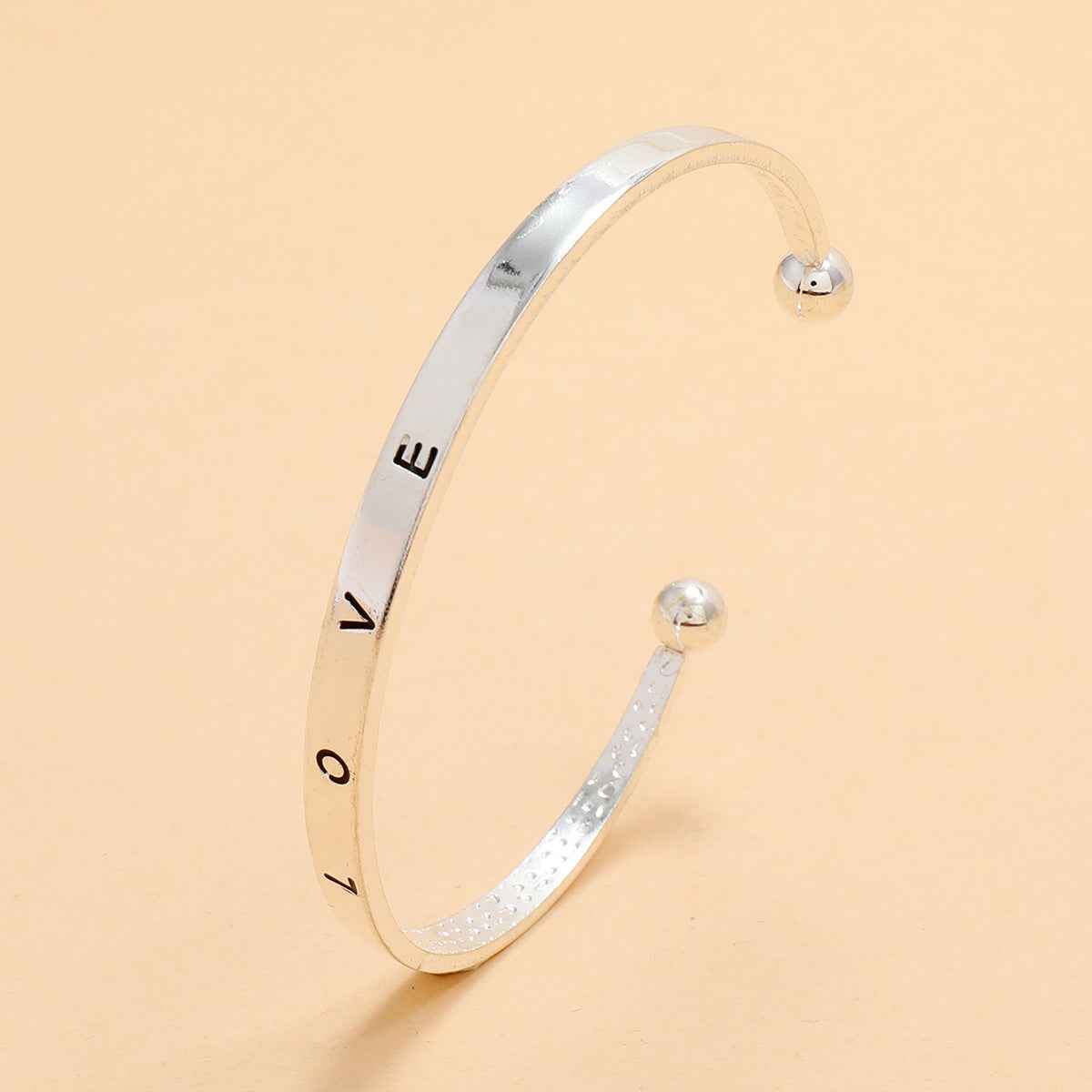 Alloy Opening Love Bracelet Women - VEX CLUB HOUSE