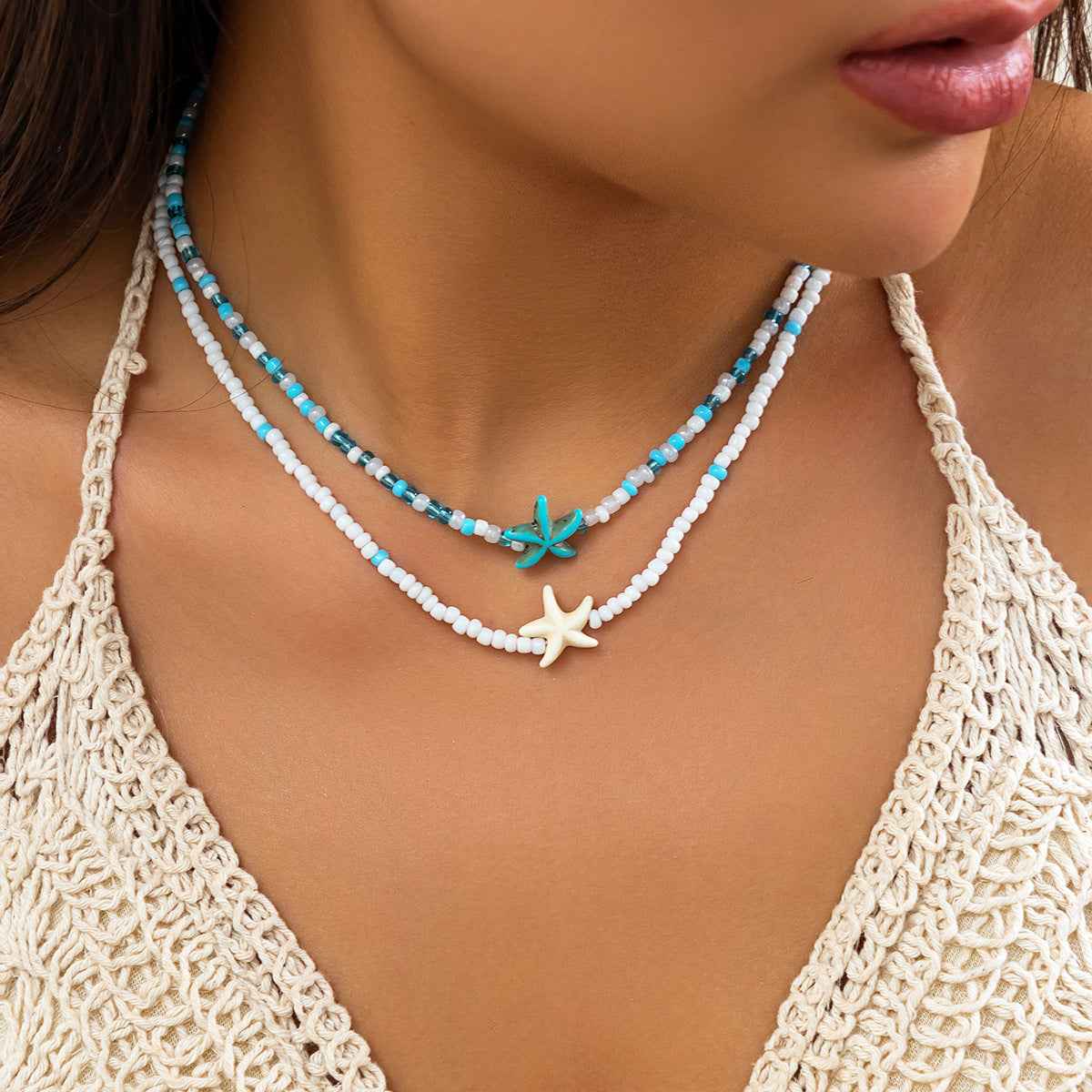 Starfish Shell Necklace For Women Necklace - VEX CLUB HOUSE