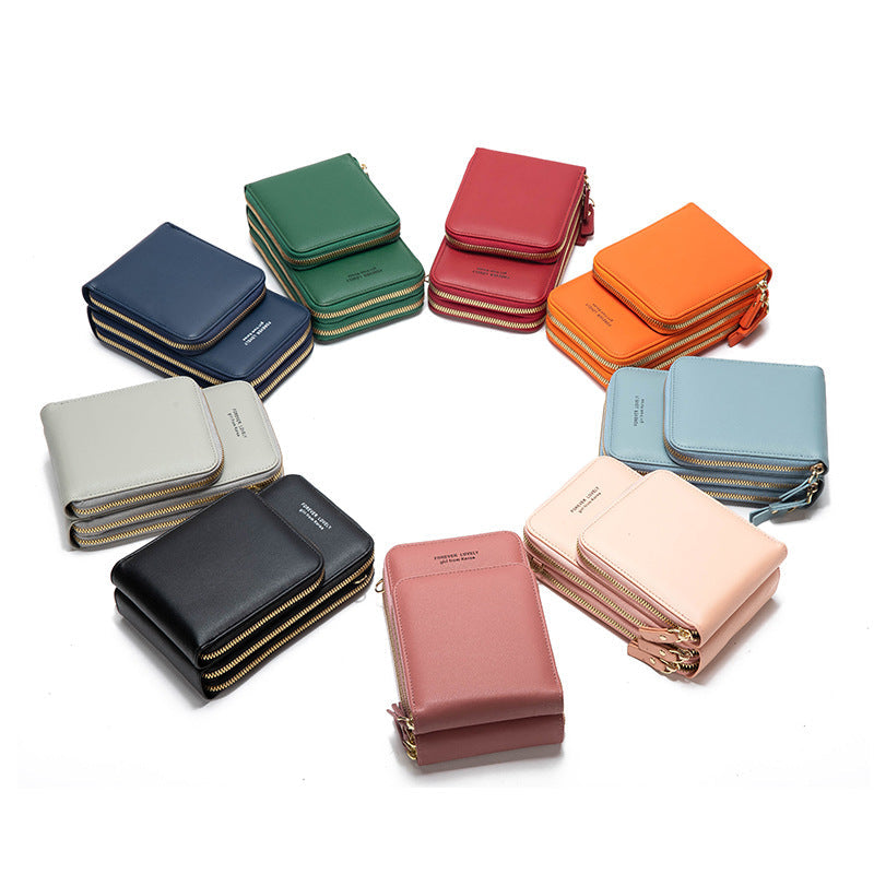 Crossbody Bag Women Tri-fold Pockets Phone Bags - VEX CLUB HOUSE