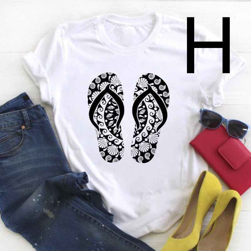 Literature And Art High Mountain Personality Printing Short-sleeved Men And Women - VEX CLUB HOUSE