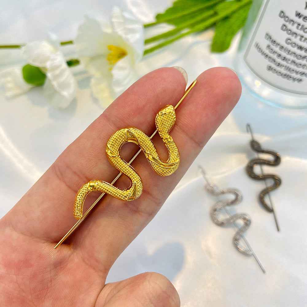 Women's Fashion Personality Simulated Snakes Ear Hanging - VEX CLUB HOUSE