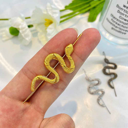 Women's Fashion Personality Simulated Snakes Ear Hanging - VEX CLUB HOUSE