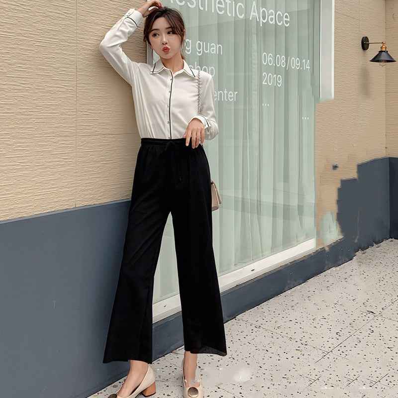 Women's Wide-leg Pants Summer Loose Plus Size - VEX CLUB HOUSE