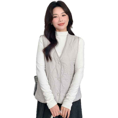 Loose Ultra-thin Women's Outer And Inner Wear Vest - VEX CLUB HOUSE