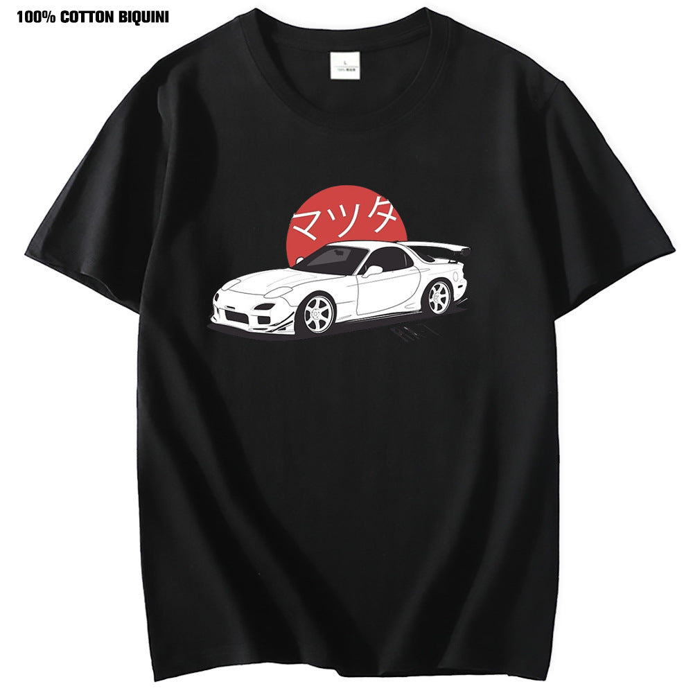 Initial D Large Men's T-shirt - VEX CLUB HOUSE