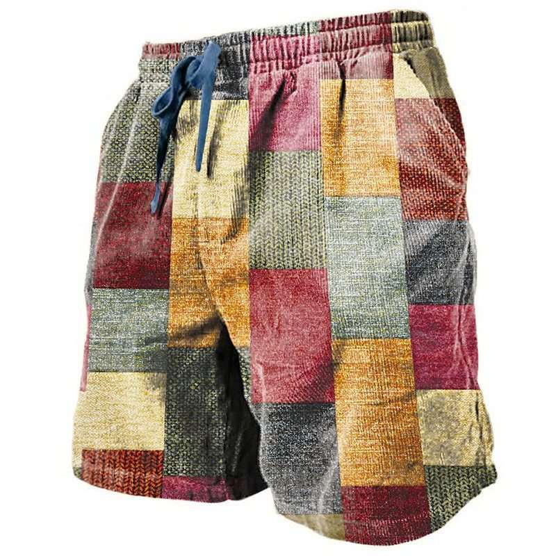 3D Printed Breathable Soft Casual Loose Shorts Men - VEX CLUB HOUSE