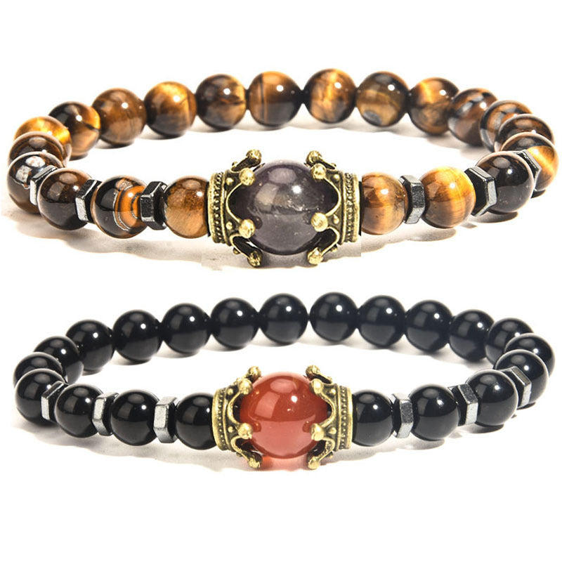 European And American Crown Jewelry Bracelet For Men - VEX CLUB HOUSE